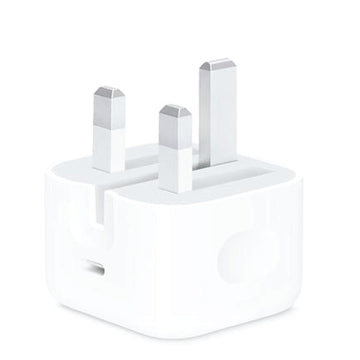 Apple Original 20W 3-Pin Power Adapter with 12-Pin Charging Cable | Fast Charging Wall Charger for iPhone & Apple Devices