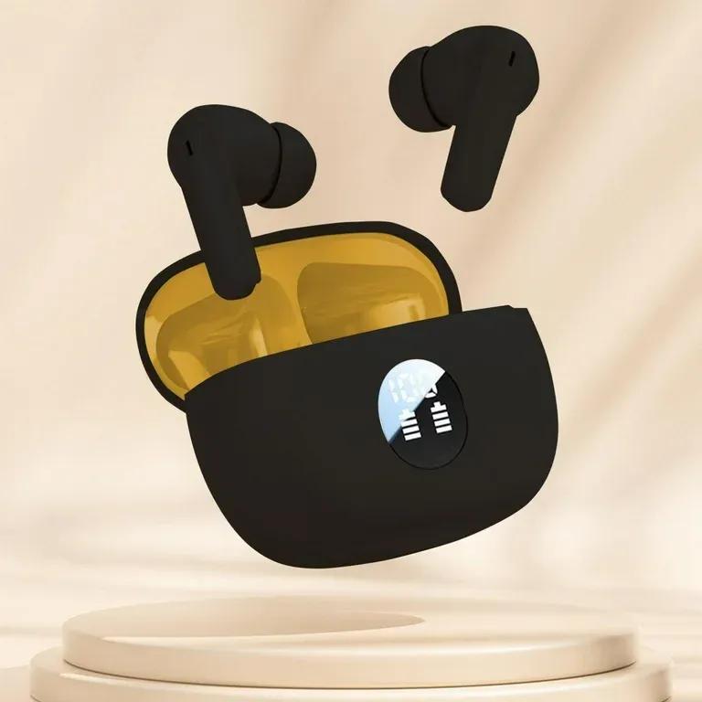 Premium Quality True Wireless Stereo Earbuds – Bluetooth 5.3 Earphones with Super Bass, Advanced Noise Cancellation & Smart Touch Control - White