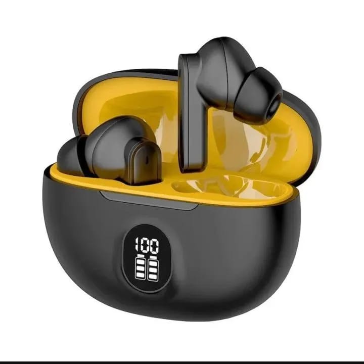 Premium Quality True Wireless Stereo Earbuds – Bluetooth 5.3 Earphones with Super Bass, Advanced Noise Cancellation & Smart Touch Control - White