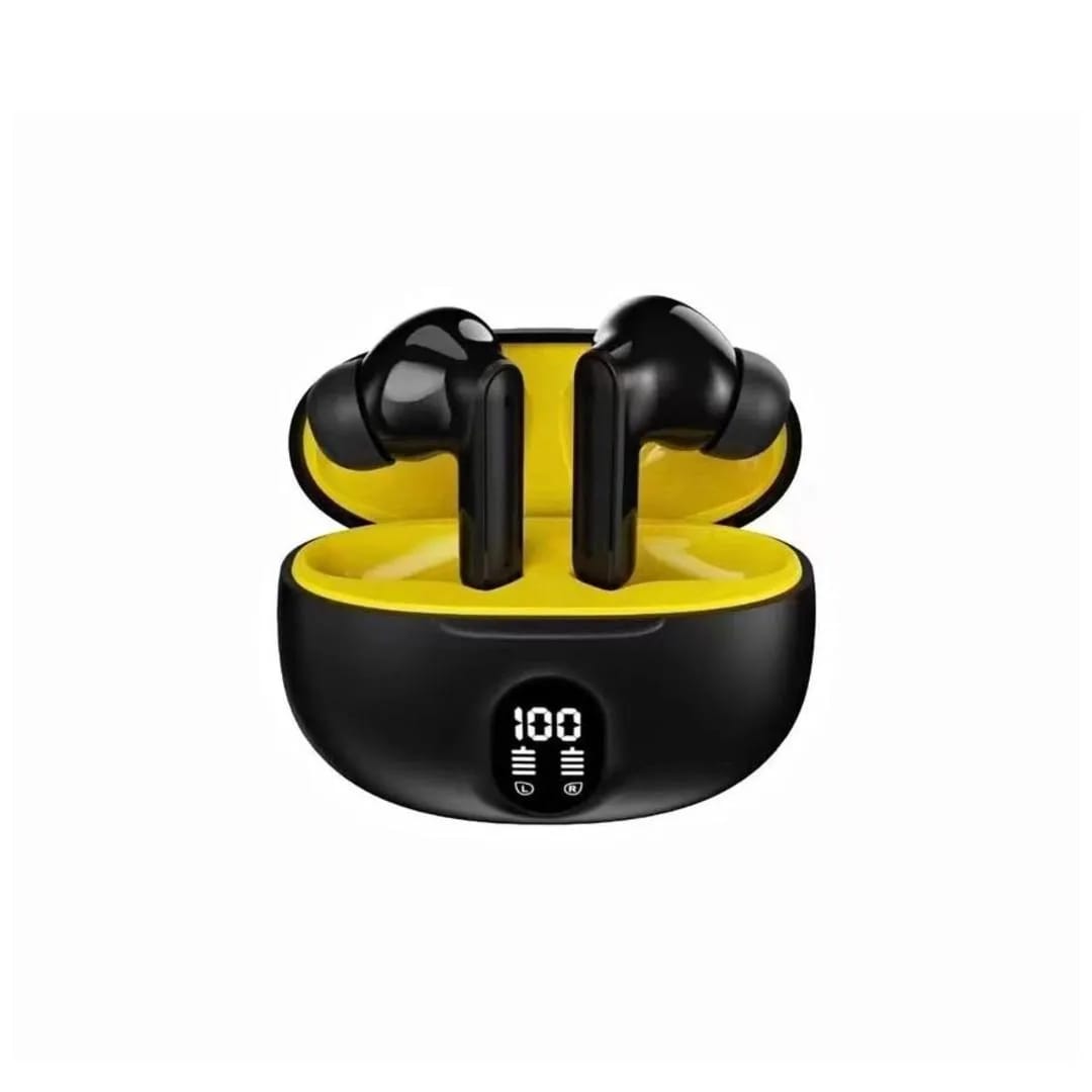 Premium Quality True Wireless Stereo Earbuds – Bluetooth 5.3 Earphones with Super Bass, Advanced Noise Cancellation & Smart Touch Control - White