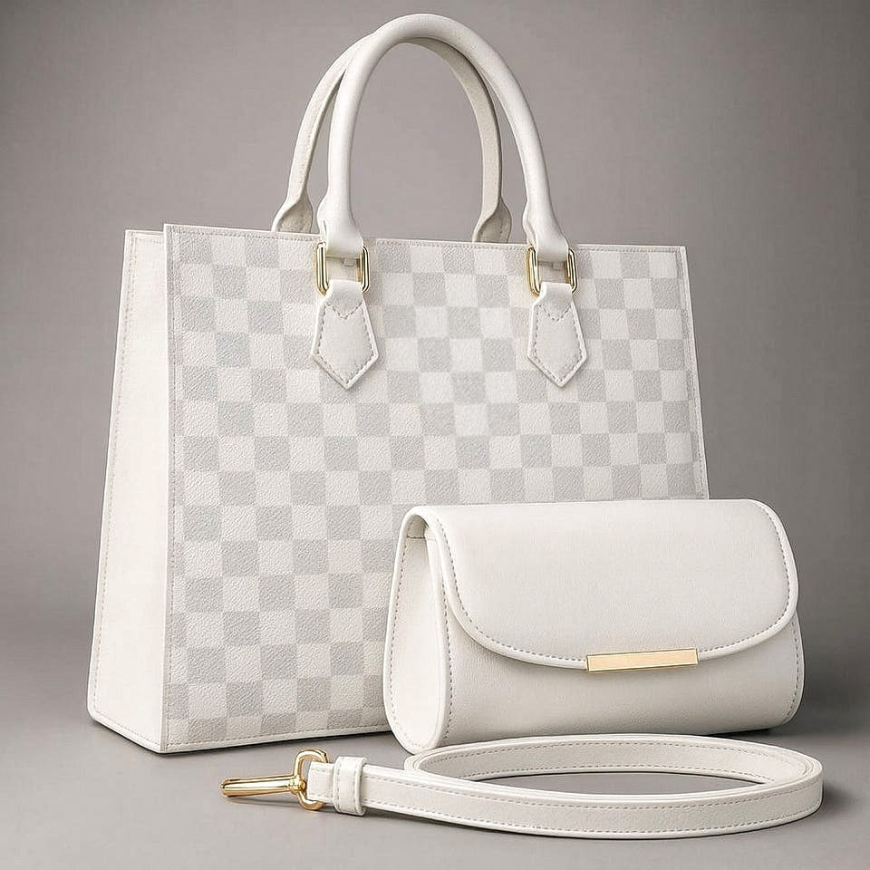 Handbag Set with Shoulder Strap