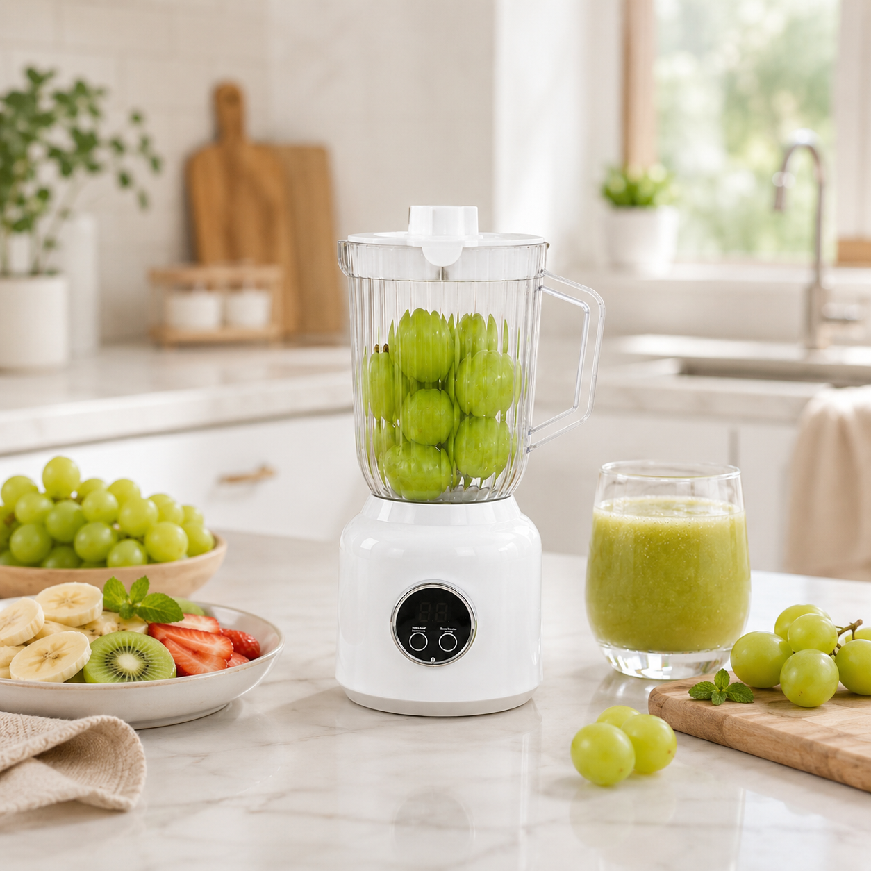 Rechargeable Portable Juicer with Digital Display