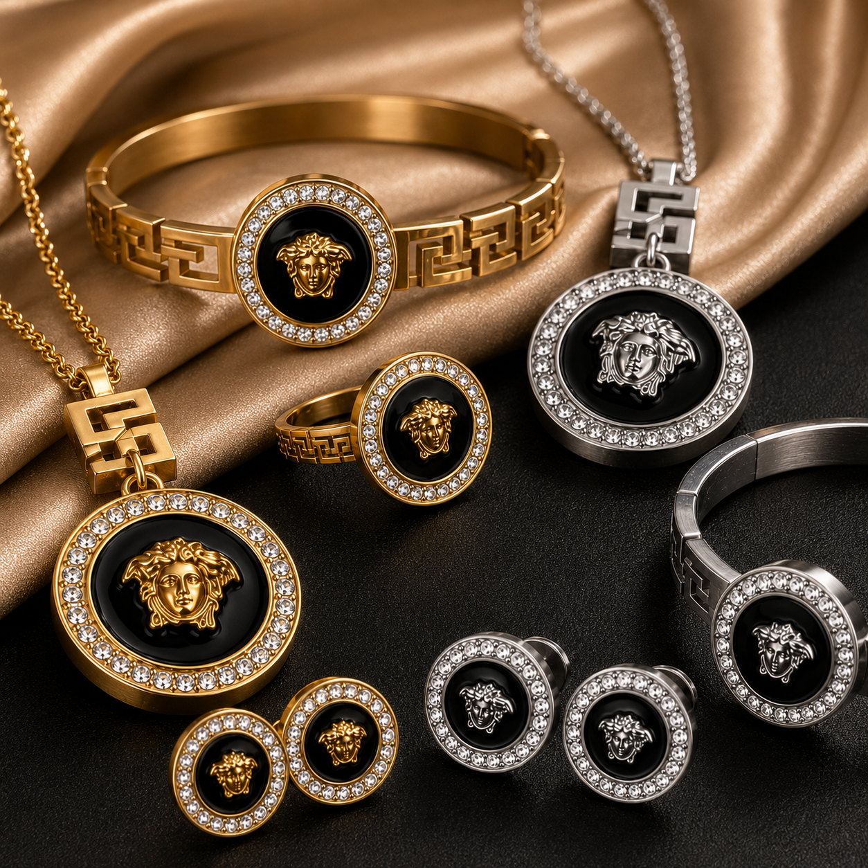 Imported Medusa Style Jewelry Set for Women