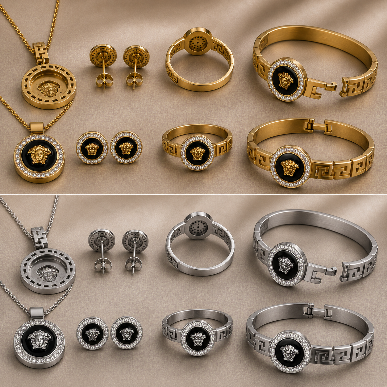 Imported Medusa Style Jewelry Set for Women