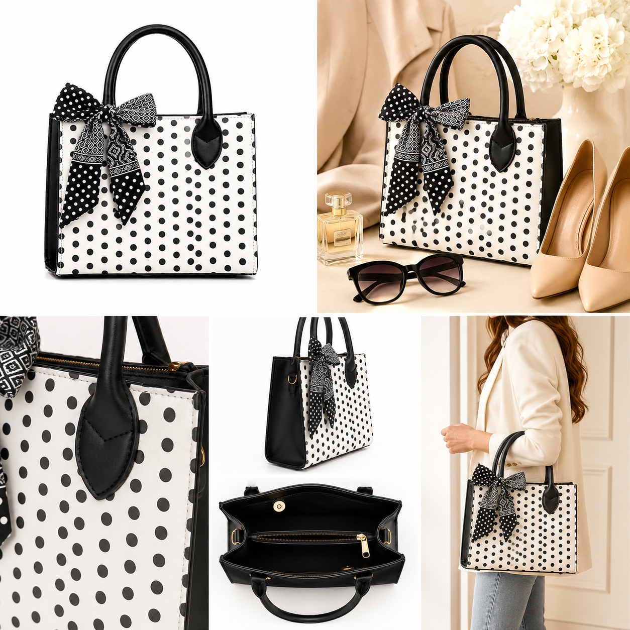 Polka Dot Women’s Handbag