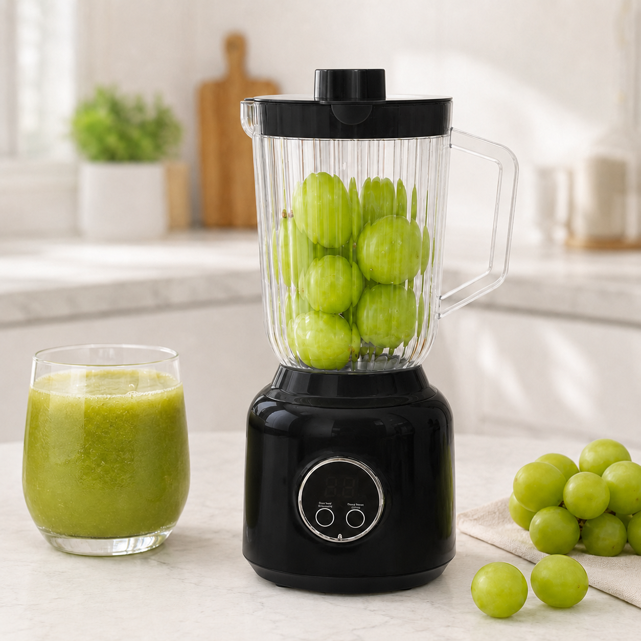 Rechargeable Portable Juicer with Digital Display