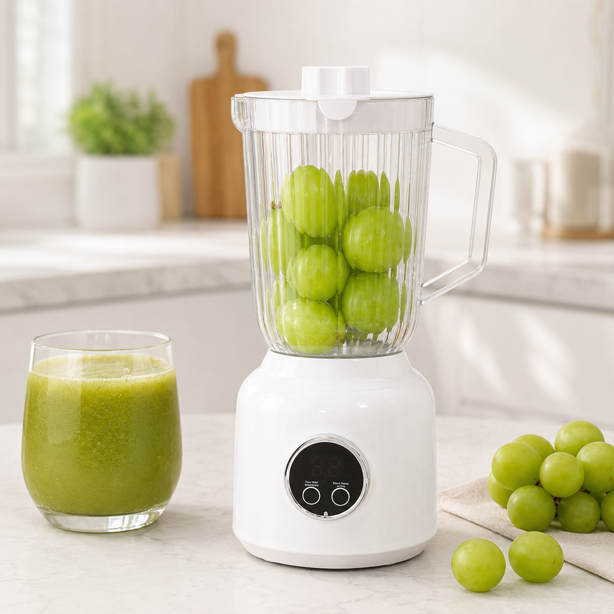 Rechargeable Portable Juicer with Digital Display