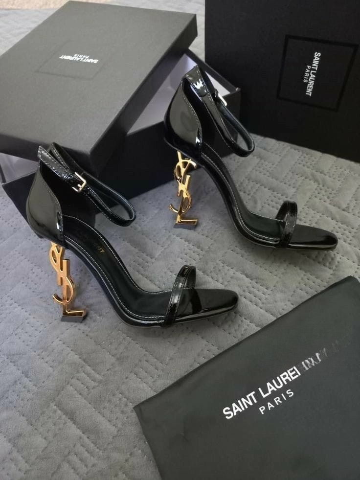 Saint Laurent (YSL) Heel Sandals – Imported