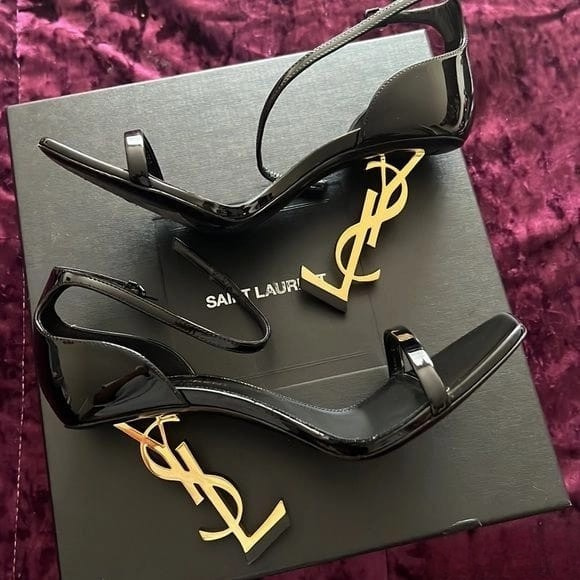 Saint Laurent (YSL) Heel Sandals – Imported