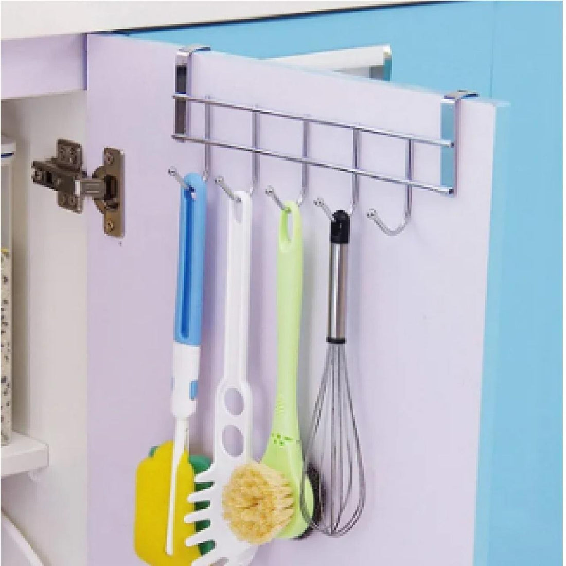 Over The Door Cabinet Hook Rack