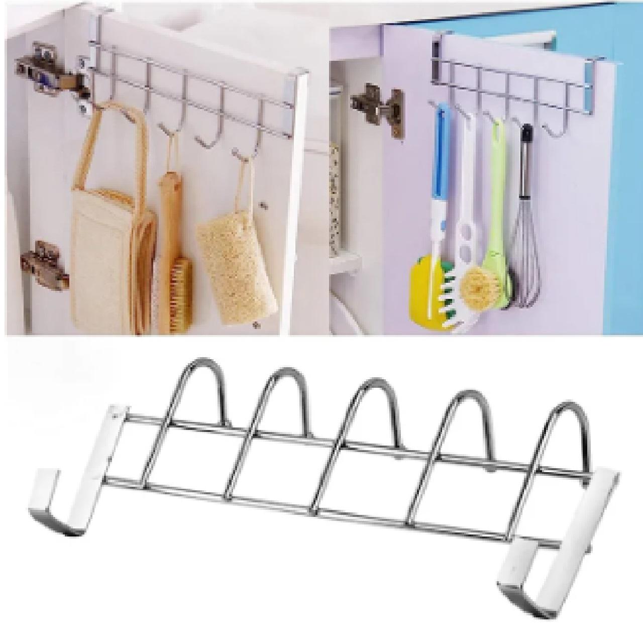 Over The Door Cabinet Hook Rack