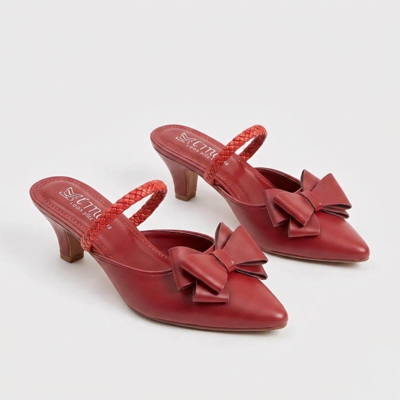 Women’s Bow Slingback Kitten Heels