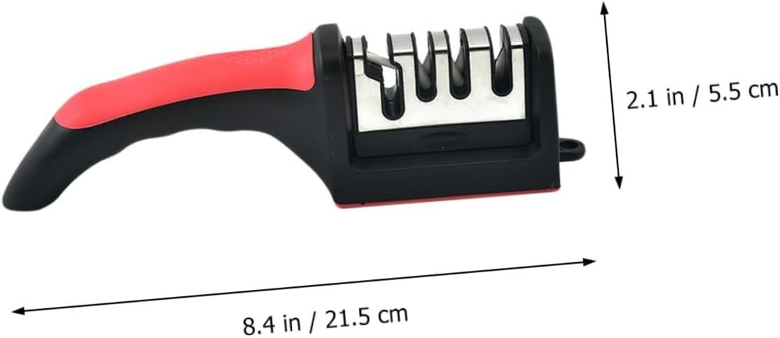 2-in-1 Knife Sharpener & Kitchen Knife Holder