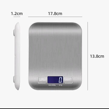 High Precision Digital Kitchen Scale – 10KG Electronic Food Scale with LCD Display (SH-159)