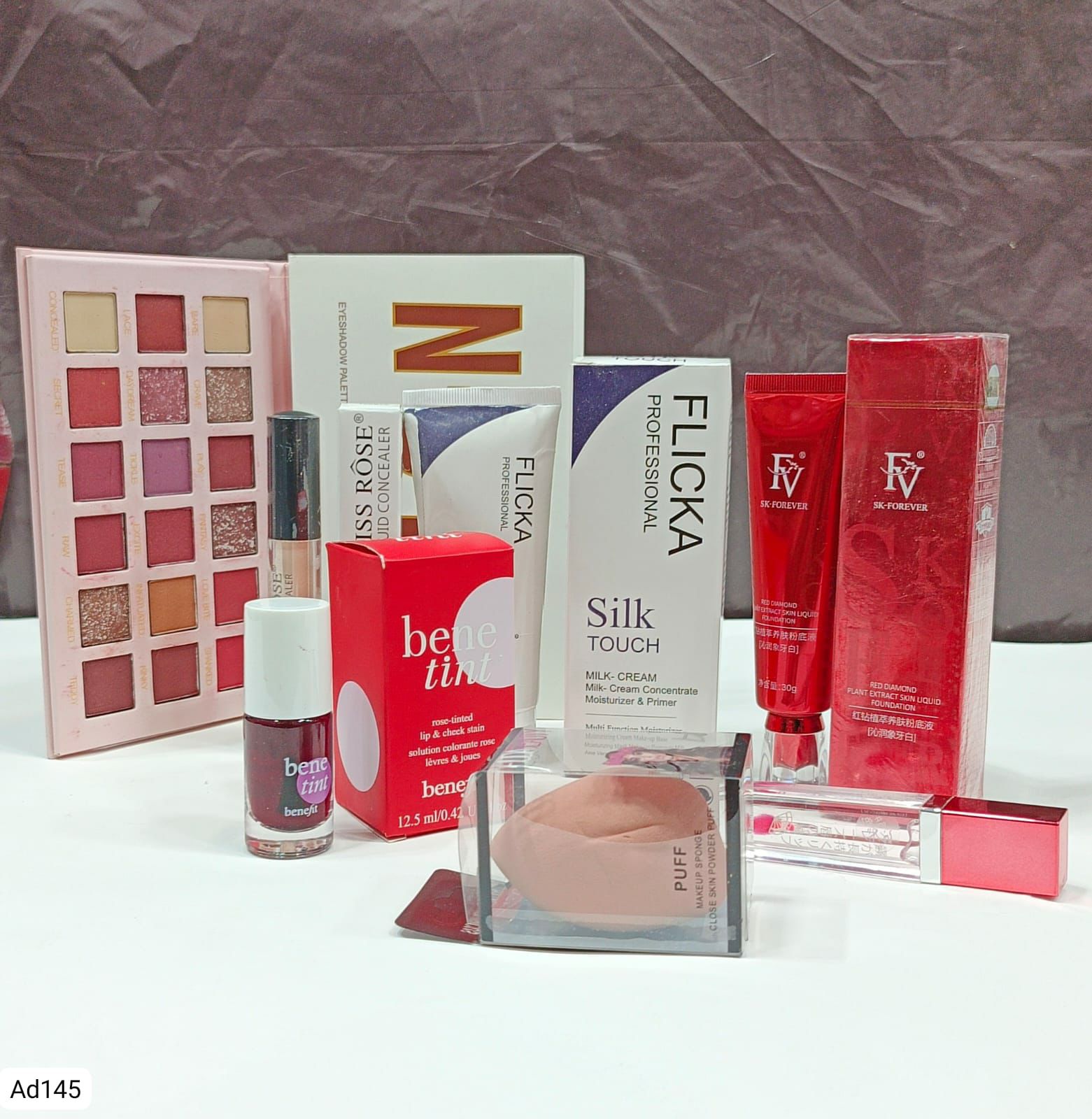 7-in-1 Complete Makeup Essentials Deal – Foundation, Primer, Concealer, Eyeshadow & More