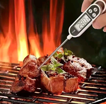 Digital Food Thermometer Probe – Instant Read Cooking Temperature Meter (TP300)