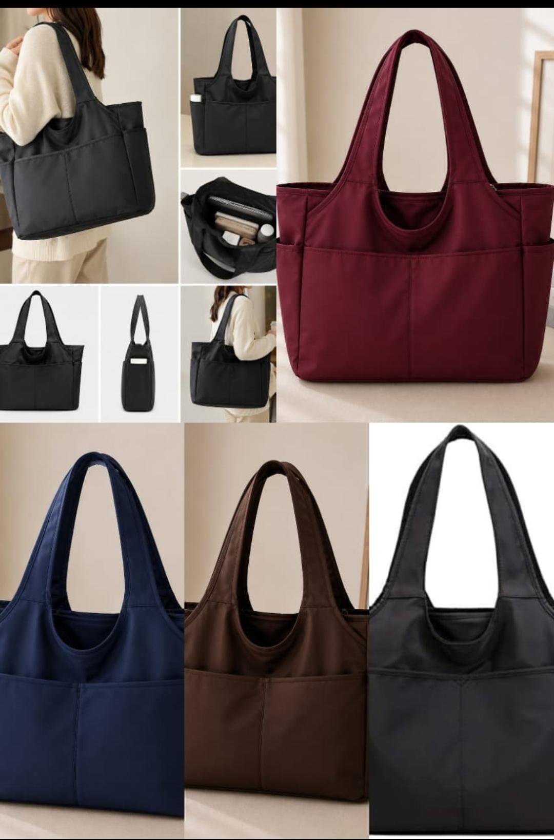 Premium Large Capacity Tote Bag for Women – Stylish Office, University & Daily Use Handbag