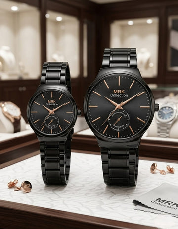 MRK Elegant Matching Watches Designed for Couples