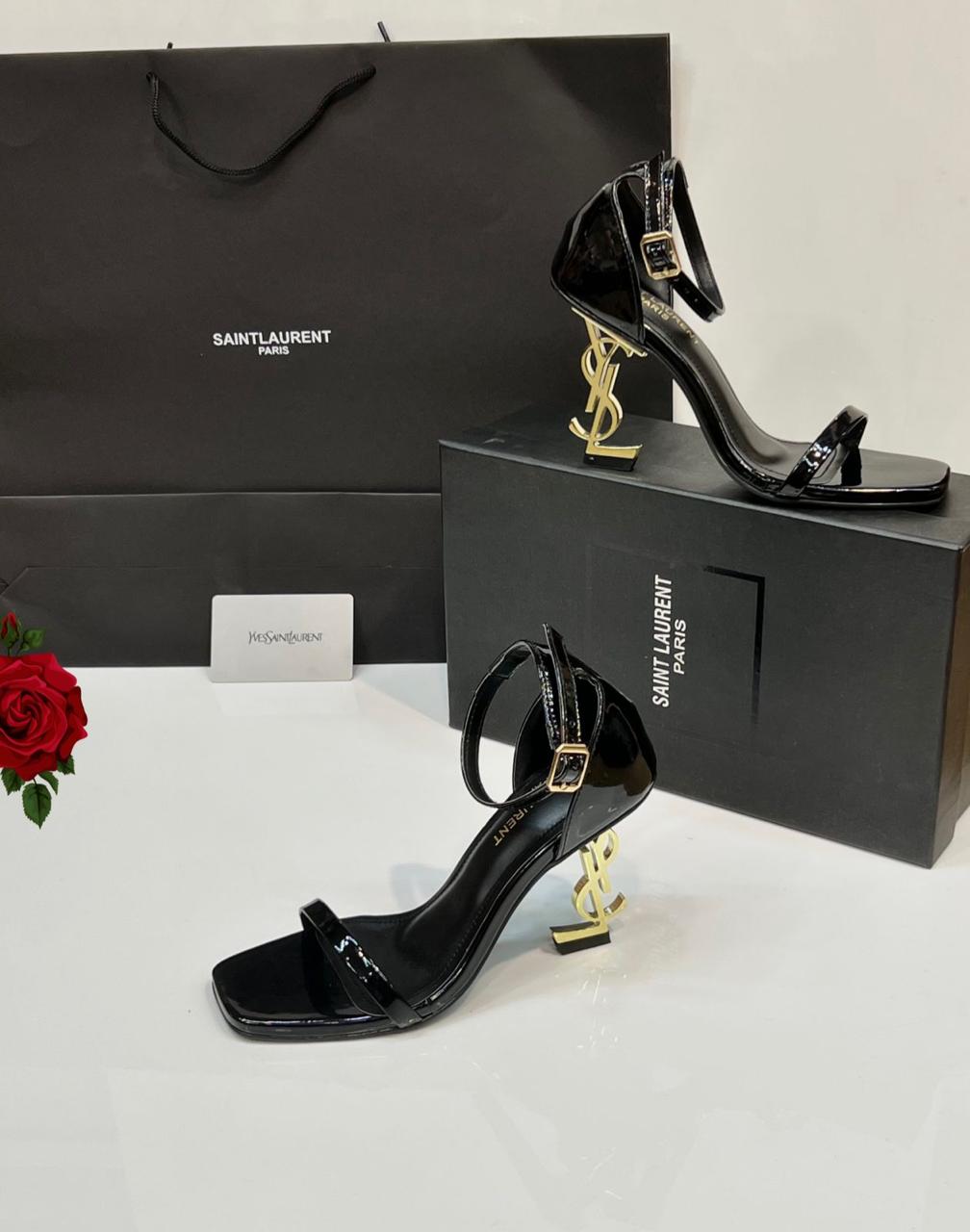 Saint Laurent (YSL) Heel Sandals – Imported