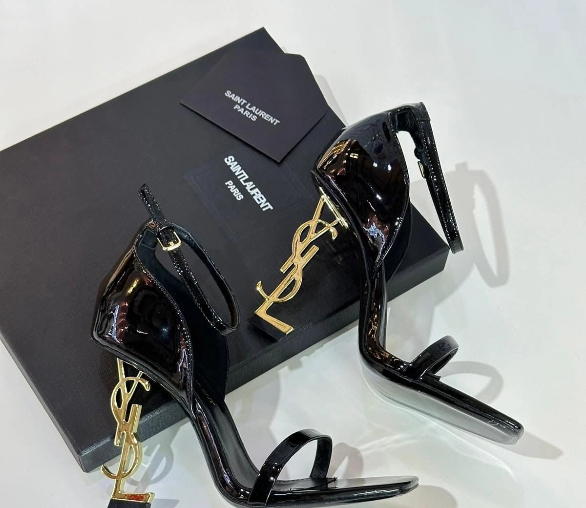 Saint Laurent (YSL) Heel Sandals – Imported