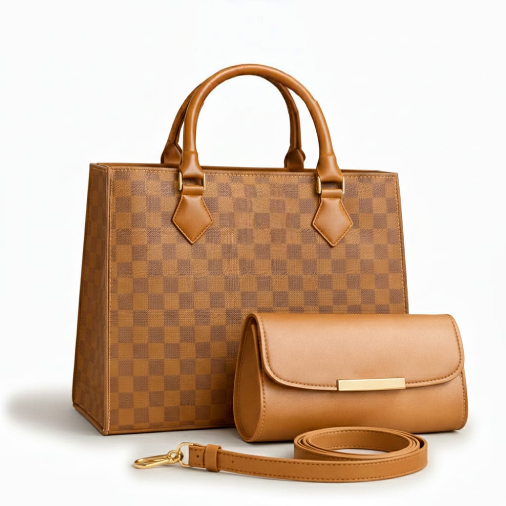 Handbag Set with Shoulder Strap