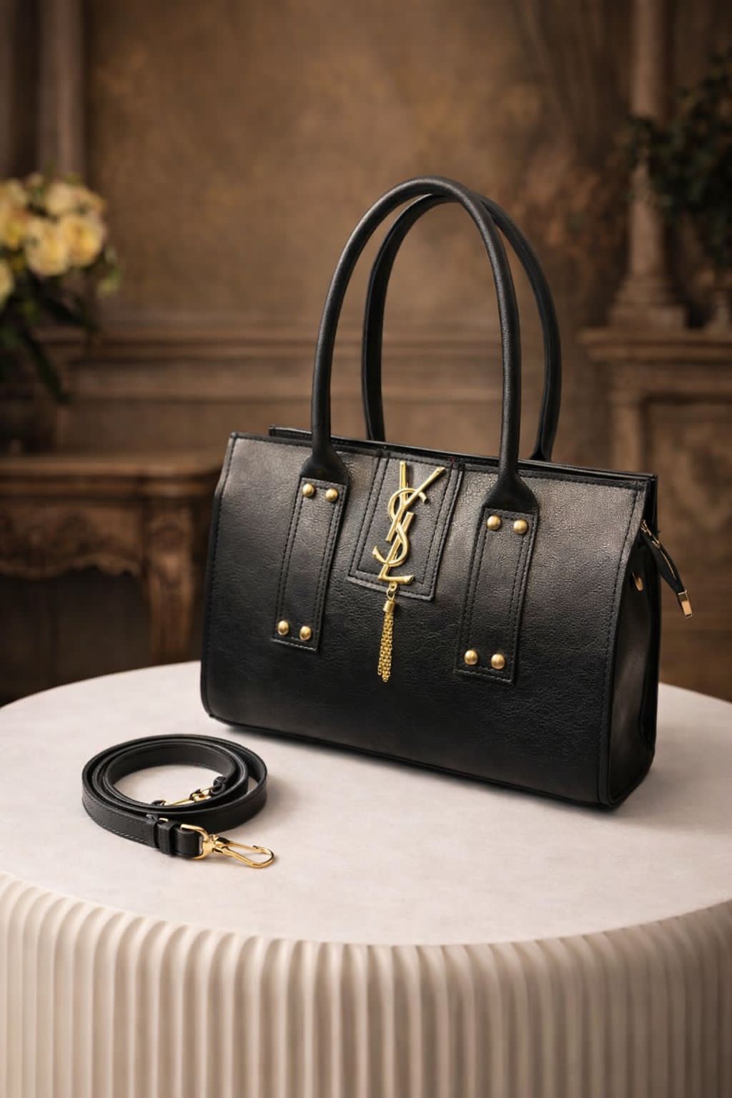 Premium YSL Style Ladies Handbag – Elegant Designer Shoulder Bag with Detachable Strap (Multi Colors)